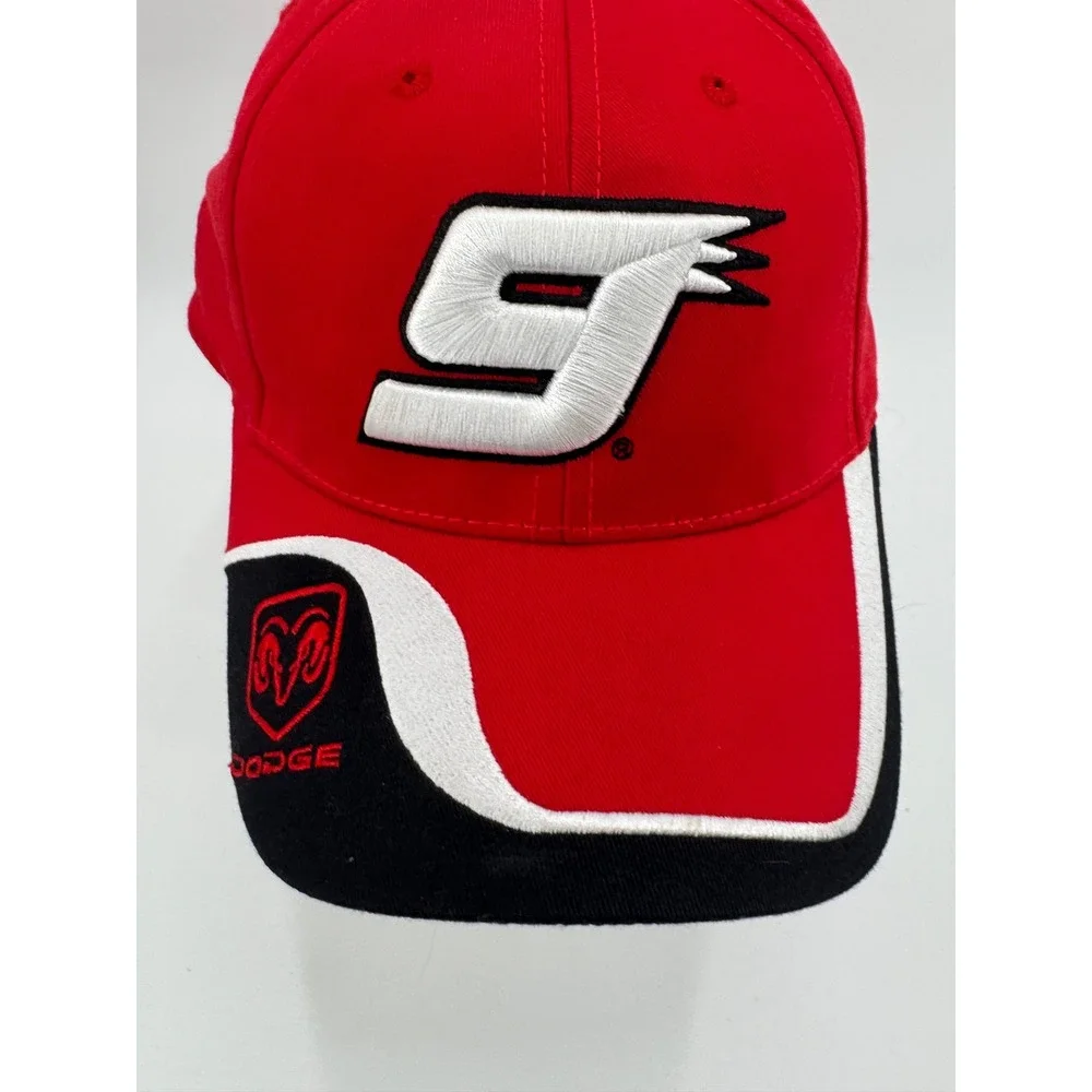 Dodge Hat Cap Racing Logo Authentic Kasey Kahne #9 Hat‎ Cap Heavy Embroidery